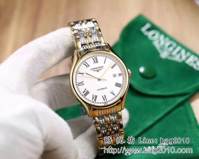 LONGINES浪琴 經典律雅系列 男士自動機械腕表 WSS2286